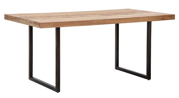 TAVOLO DA PRANZO MUMBAI CM 175X90X77 (LEGNO DI ACACIA NILOTICA)