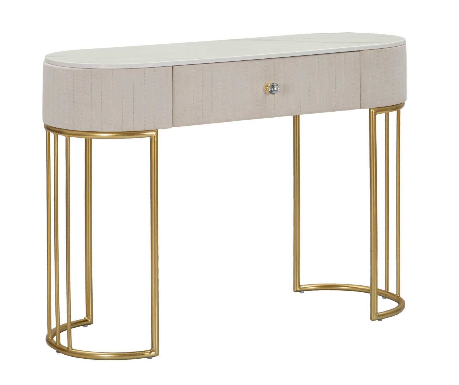 Console Montpellier Crema 100x40x75 cm in Ferro Legno