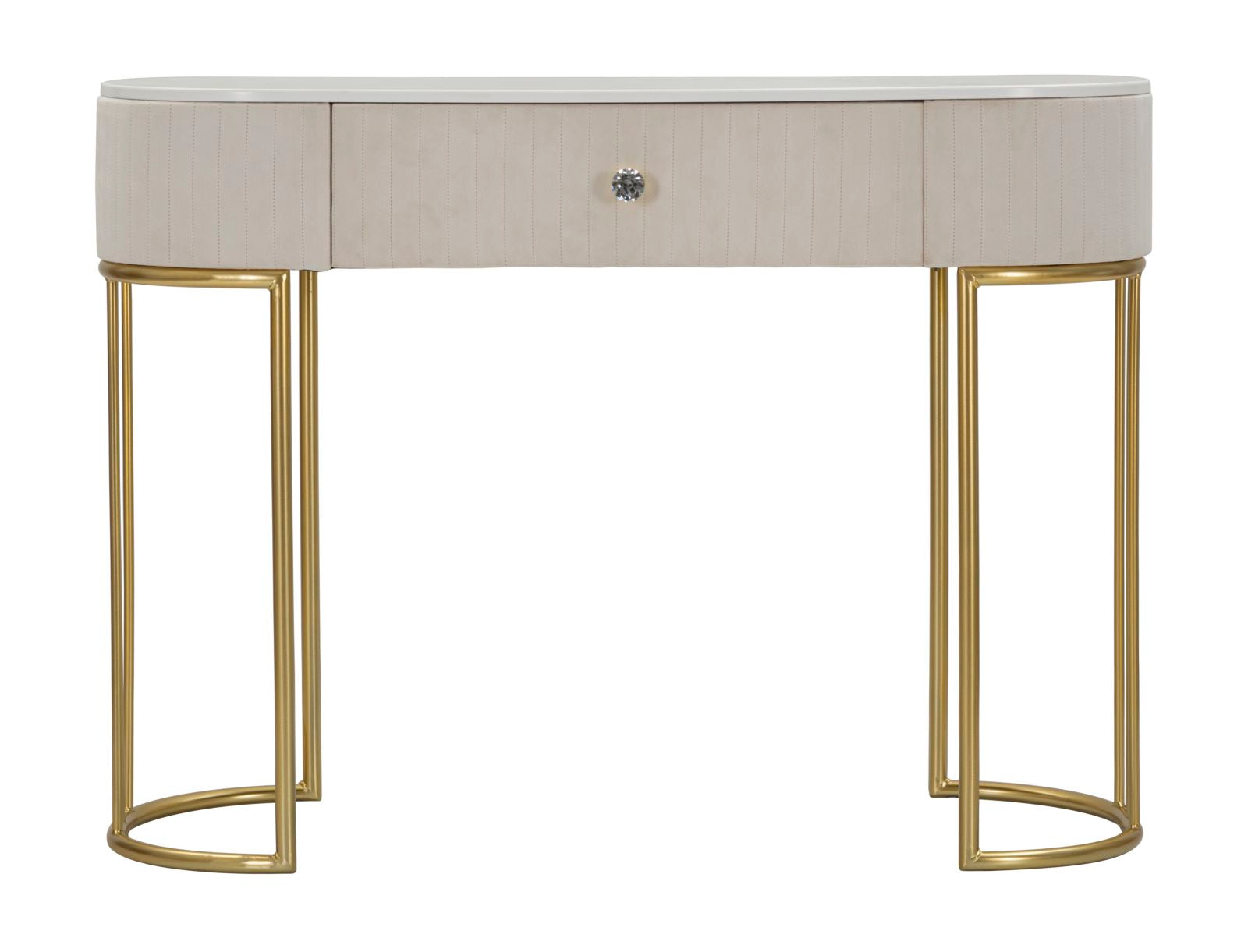 Console Montpellier Crema 100x40x75 cm in Ferro Legno