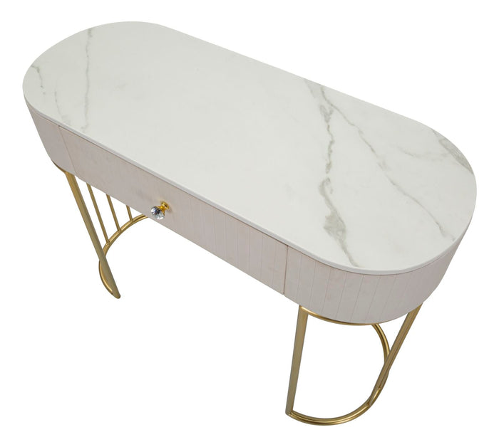 Console Montpellier Crema 100x40x75 cm in Ferro Legno