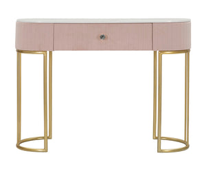 Console Montpellier Rosa 100x40x75 cm in Ferro Legno