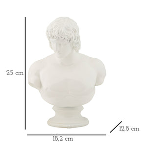 Scultura Centurione 18,2x12,8x25 cm in Poliresina