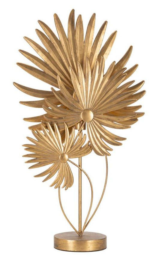 Lampada da Tavolo Exotic 51x90x19,5 cm in Ferro Oro