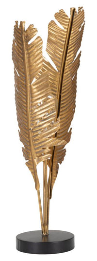 Lampada da Terra Palm 26x64x26 cm in Ferro Oro