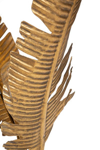 Lampada da Terra Palm 26x64x26 cm in Ferro Oro