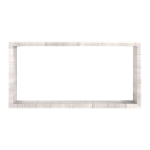 Mensola da Muro Modello ARTU', Pensile Bagno, Mensola da Parete, Scaffale da Parete, 70x35 p15.5 cm. Finitura  ROV. GRIGIO - MADE IN ITALY