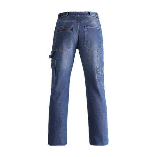 Pantaloni jeans denim da lavoro lunghi tg.m tasche portautensili kapriol