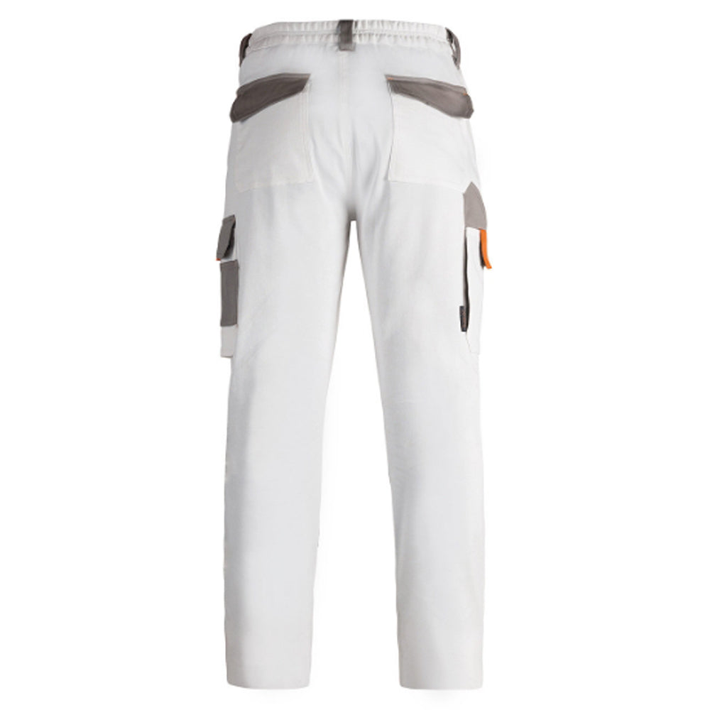 PANTALONE DA LAVORO PITTORE IMBIANCHINO PAINT INDUSTRY BIANCO TG. M KAPRIOL 36505