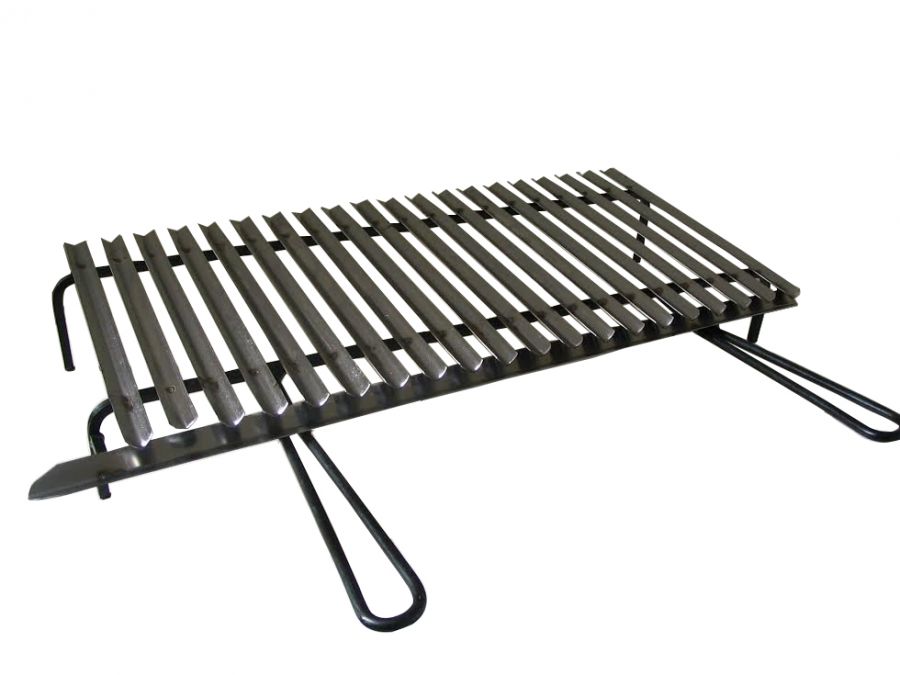 GRIGLIA PER BARBECUE IN ACCIAIO, 80X35 CM - ARNOLD