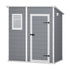 KETER - CASETTA "MANOR PENT 6x4" IN RESINA  - L.183.5xP.111xH.200.5