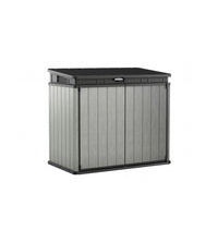 KETER - PORTA ATTREZZI MULTIUSO IN RESINA "ELITE STORE" - 1150 LT 141x82x123.5 CM GRIGIO