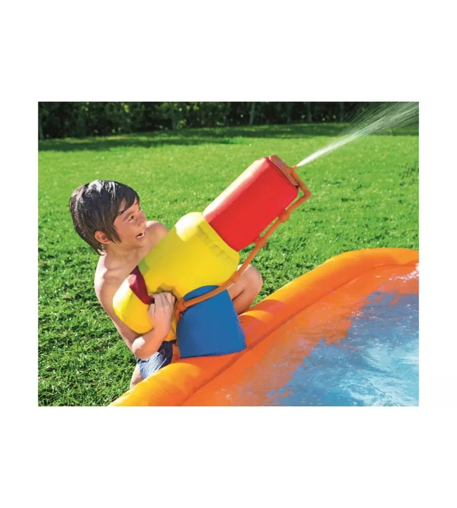 PARCO ACQUATICO GONFIABILE BESTWAY "TURBO SPLASH H2O GO" 365X320X270 CM - COD. 53301