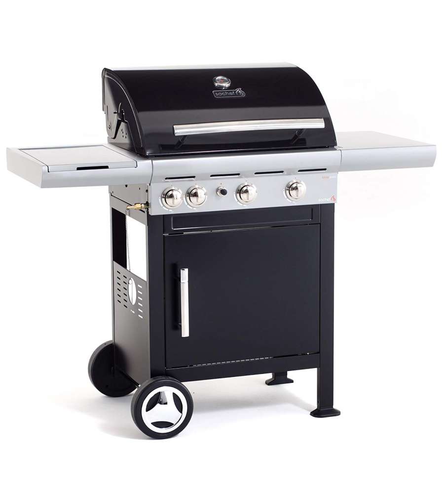 BARBECUE A GAS "MISTER GUSTO" G45250 CON COTTURA AUSTRALIANA - SOCHEF.