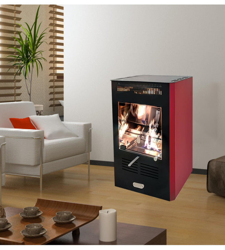 STUFA A BIOETANOLO "RUBY" BORDEAUX 3.000 W