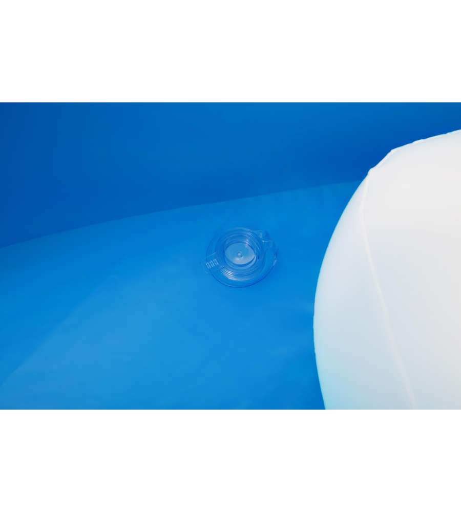 PISCINA GONFIABILE ROTONDA CON TETTUCCIO BESTWAY "GIORNI D'ESTATE" 241X140 CM - COD. 54337