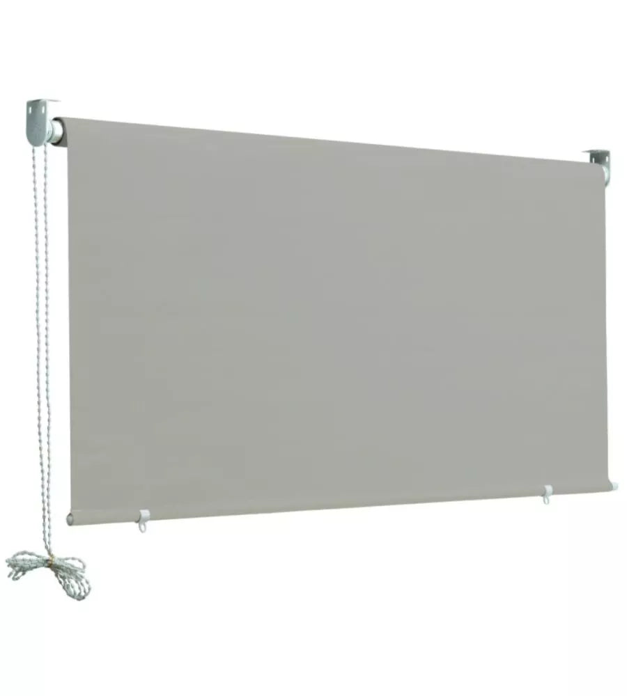 TENDA DA SOLE CON CATENELLA CENERE, H 250 X 150 CM