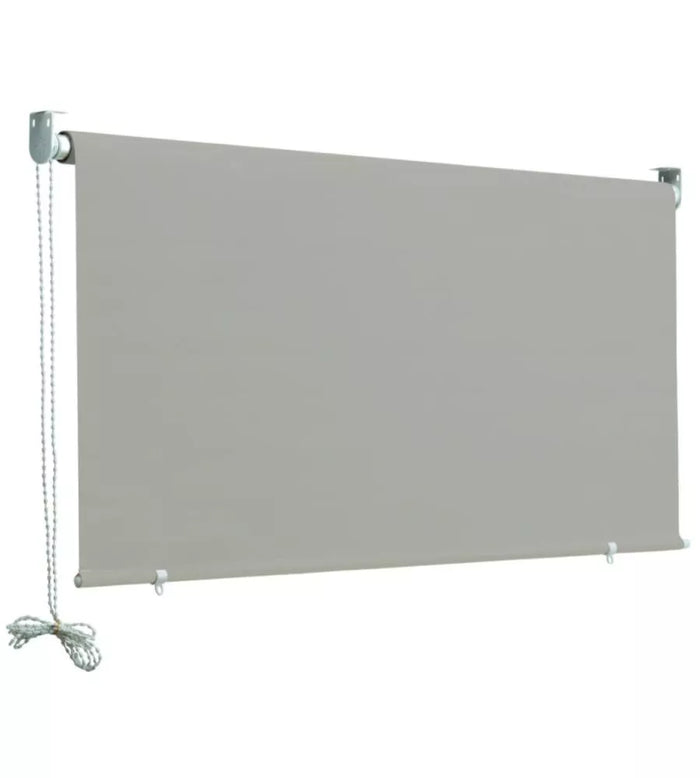 TENDA DA SOLE CON CATENELLA CENERE, H 250 X 150 CM