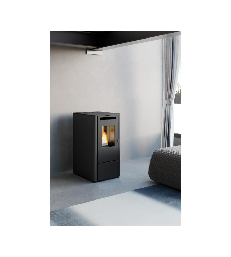 STUFA A PELLET THELMA NERA 8,0 KW - PUNTO FUOCO