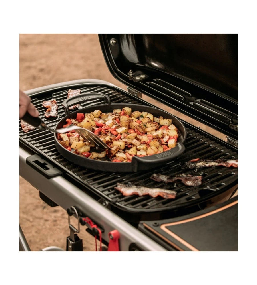 BARBECUE A GAS PORTATILE WEBER "TRAVELER" CON GRIGLIA 63,5X34,3 CM