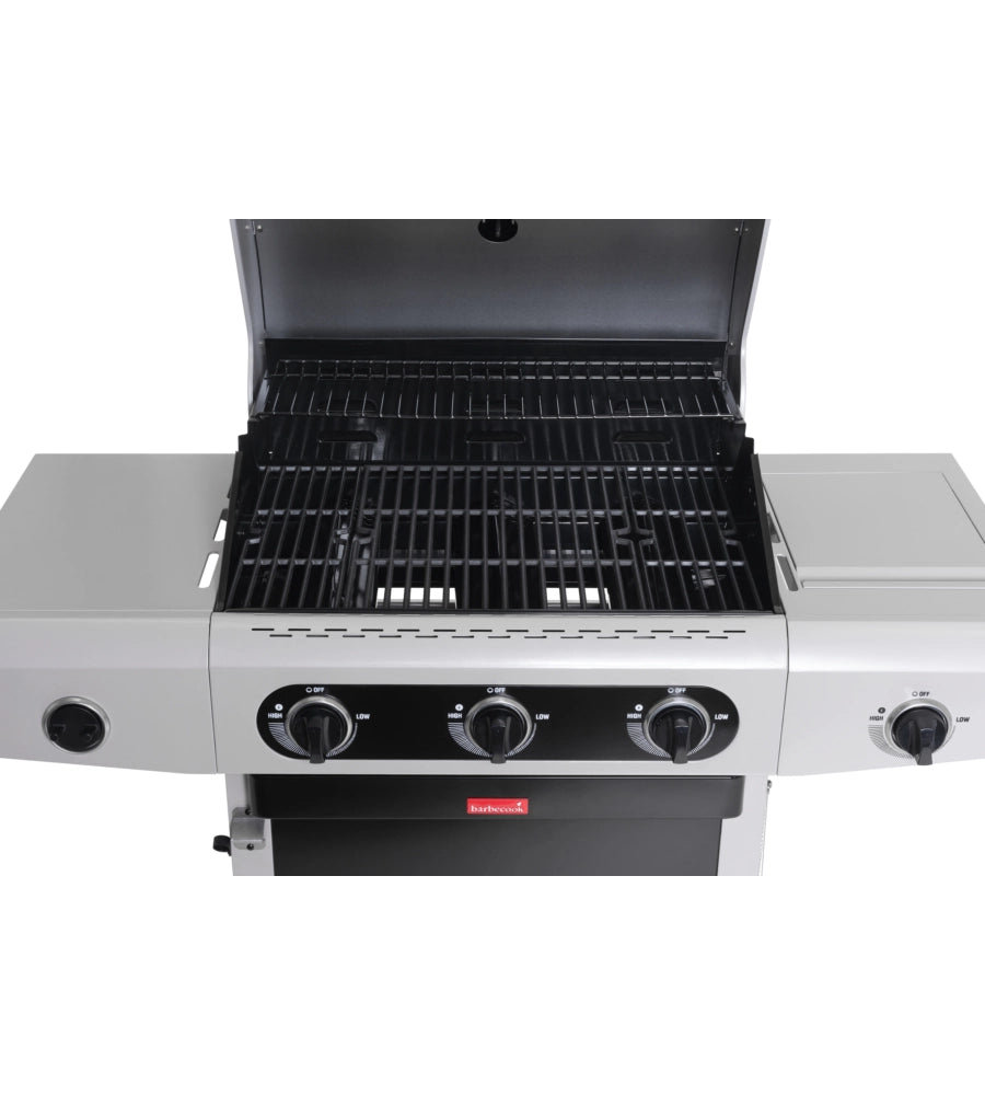 BARBECUE A GAS 3 FUOCHI BARBECOOK "SIESTA 310" CON FORNELLO LATERALE