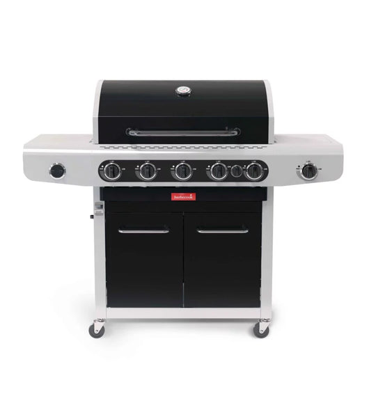 BARBECUE A GAS 5 FUOCHI BARBECOOK "SIESTA 612" CON FORNELLO LATERALE