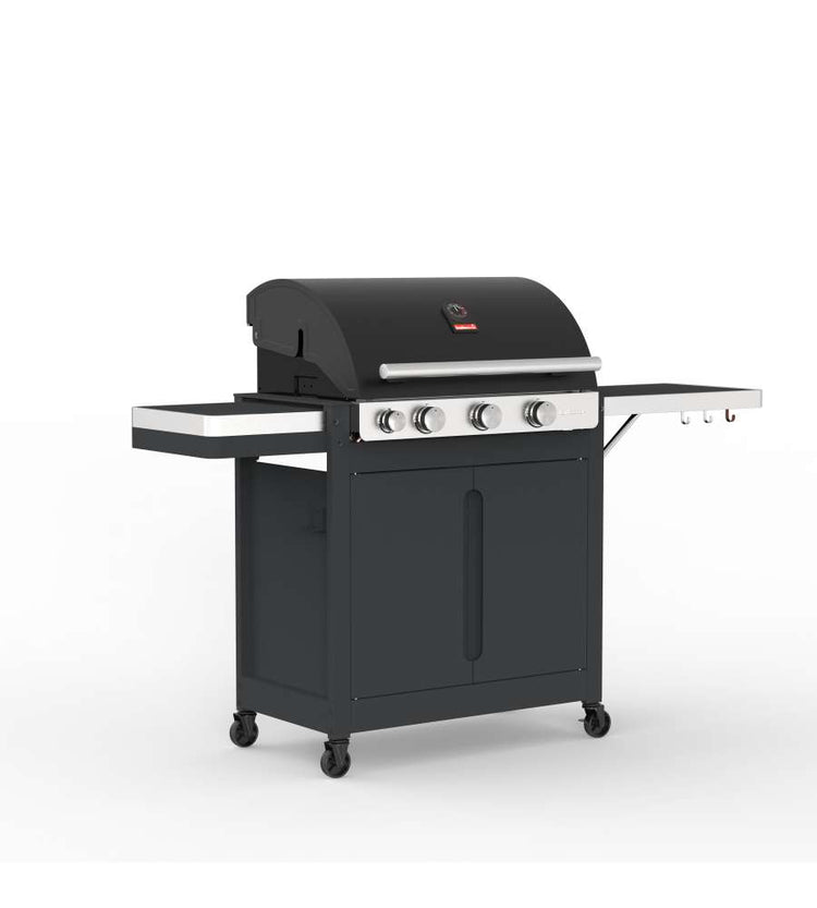 BARBECUE A GAS CON 3 FUOCHI E TELO DI COPERTURA IN OMAGGIO STELLA 3201 - BARBECOOK