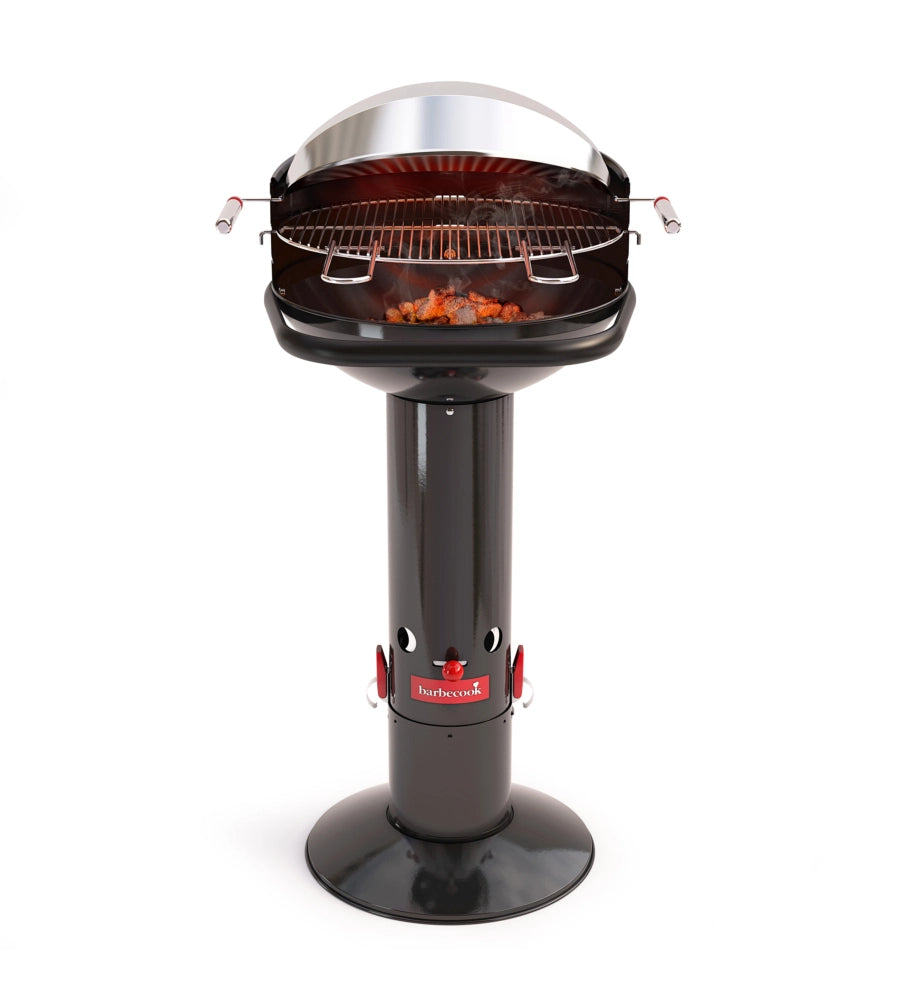 BARBECUE A CARBONELLA BARBECOOK "LOEWY 45" IN ACCIAIO NERO, 43 CM