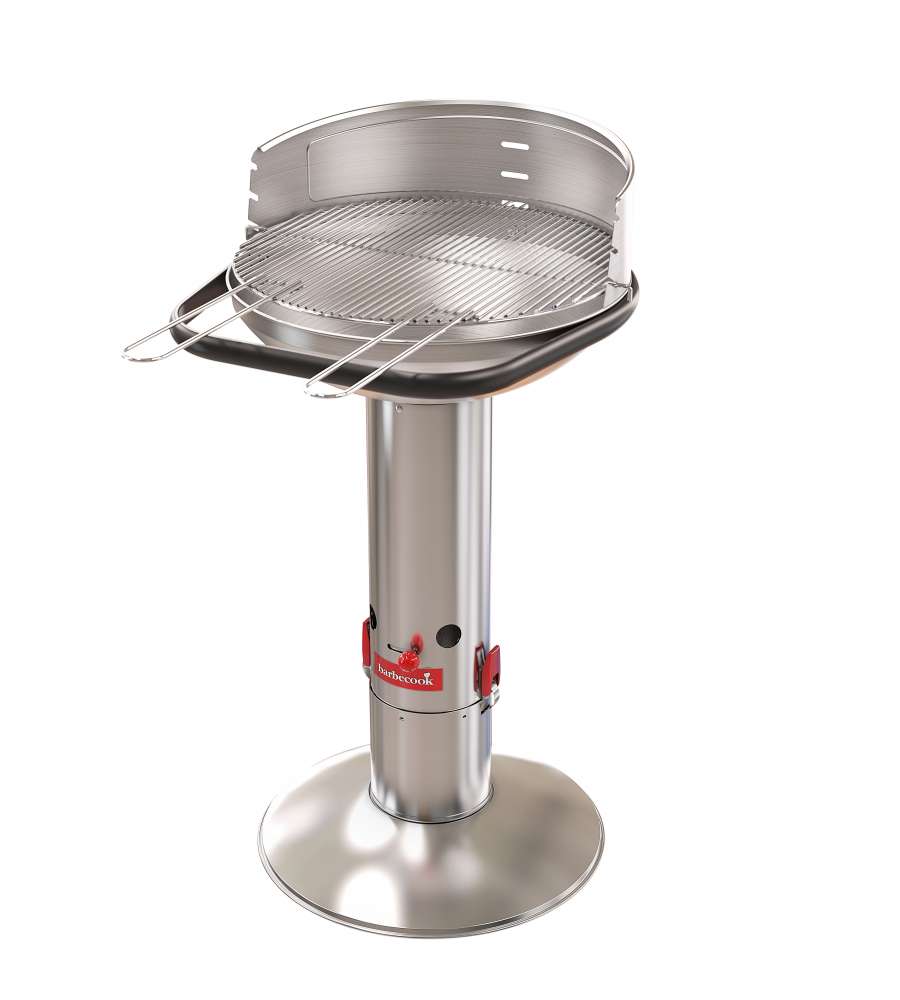 BARBECUE A CARBONELLA IN ACCIAIO INOX LOEWY 50 - BARBECOOK