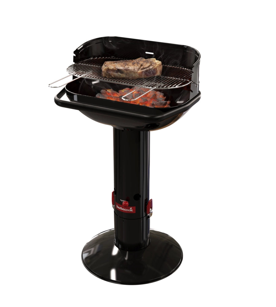 BARBECUE A CARBONELLA BARBECOOK "LOEWY 55" IN ACCIAIO NERO, 55X33 CM