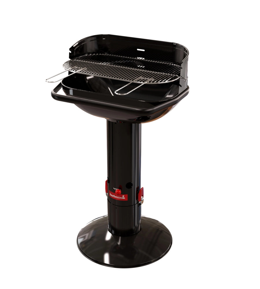 BARBECUE A CARBONELLA BARBECOOK "LOEWY 55" IN ACCIAIO NERO, 55X33 CM