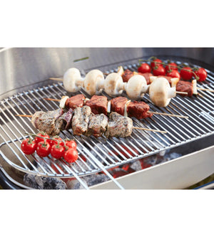 BARBECUE A CARBONELLA BARBECOOK "LOEWY 55" IN ACCIAIO INOX, 55X33 CM