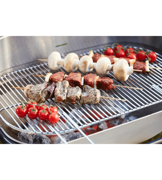 BARBECUE A CARBONELLA BARBECOOK "LOEWY 55" IN ACCIAIO INOX, 55X33 CM