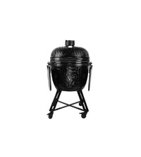 BARBECUE A CARBONELLA BARBECOOK "KAMAL" NERO IN CERAMICA, DIAMETRO 53 CM