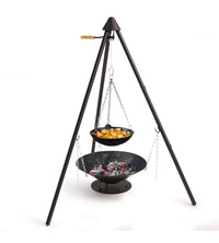 BARBECUE A LEGNA CON TREPPIEDE BARBECOOK "JUNKO" GRIGLIA DIAMETRO 60 CM