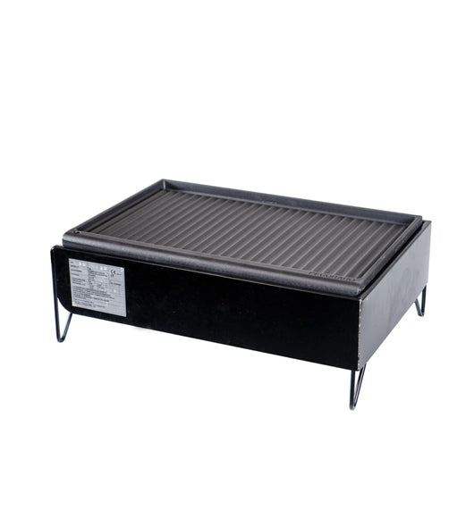 BARBECUE A GAS DA APPOGGIO MINI NERO, 62x42x22 CM - ARNOLD