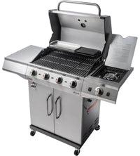 BARBECUE A GAS "PERFORMANCE PRO S 4" IN ACCIAIO CON 4 BRUCIATORI, 128X57,3X115,3 CM - CHAR-BROIL