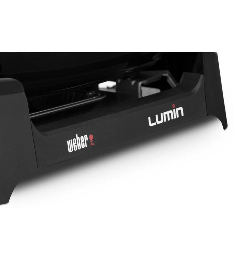 BARBECUE ELETTRICO "LUMIN COMPACT" NERO, 28X42X59 CM - WEBER