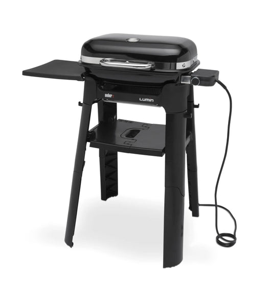 BARBECUE ELETTRICO WEBER "LUMIN COMPACT E STAND" CON GRIGLIA 49,5 X 23,5 CM