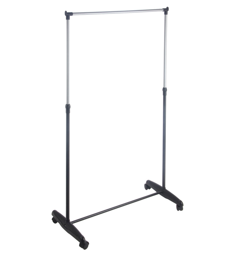 STENDER APPENDIABITI SINGOLO CON RUOTE, 81X40X90/160 CM