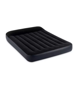 MATERASSO AD UNA PIAZZA E MEZZA AUTOGONFIANTE INTEX "AIRBED DURA-BEAM PILLOW REST CLASSIC" COLORE BLU SCURO, 137X191X25