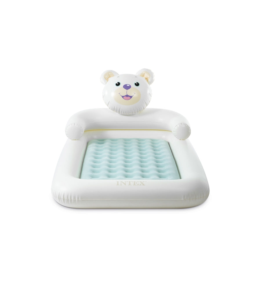 LETTINO GONFIABILE PER BAMBINI INTEX "BEAR KIDS" 114X178X71 CM