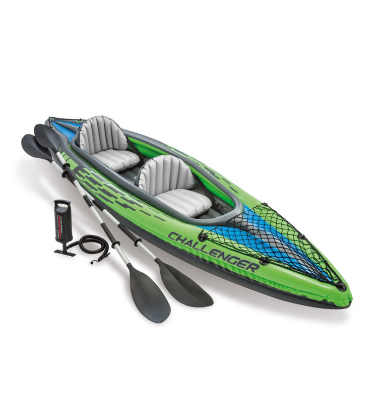 KAYAK GONFIABILE INTEX "CHALLENGER K2" 2 PERSONE 351X76X38 CM