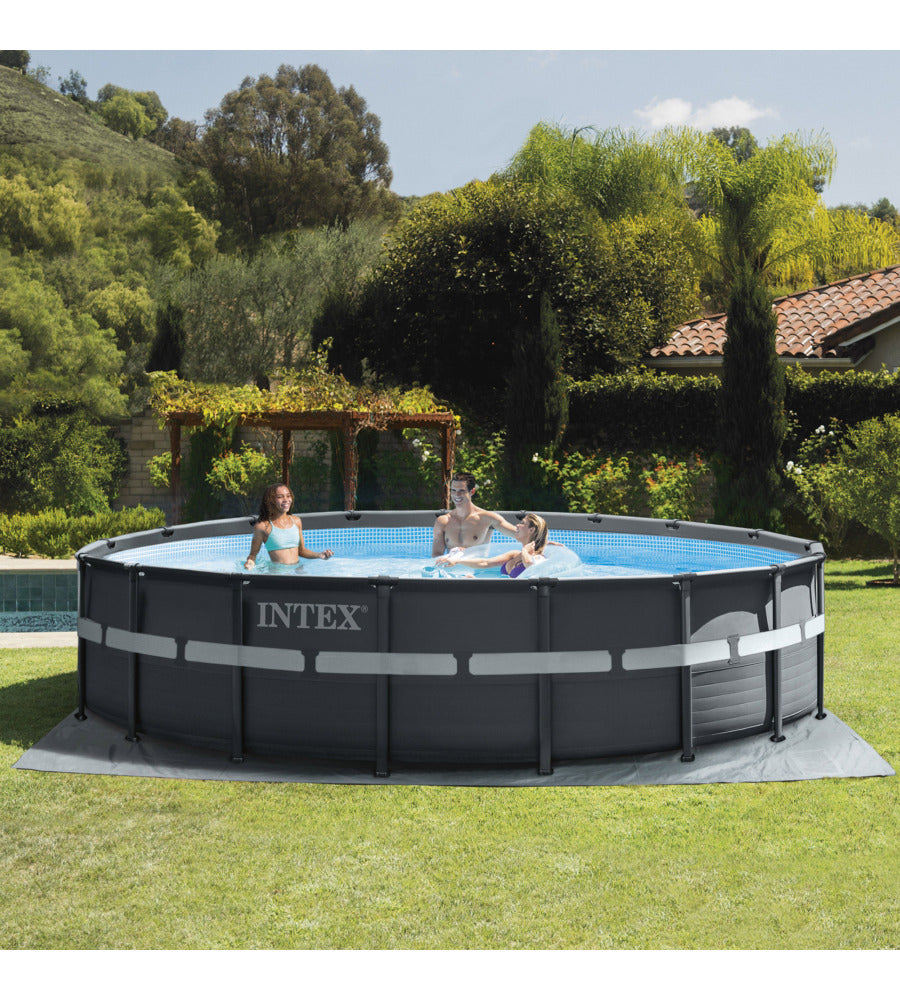 PISCINA FUORI TERRA ROTONDA INTEX "ULTRA XTR FRAME" 549X549X132 CM