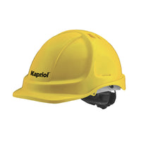 CASCO PROFESSIONALE DA CANTIERE ELMETTO IN ABS ANTIURTO EN397 GIALLO KAPRIOL 32562