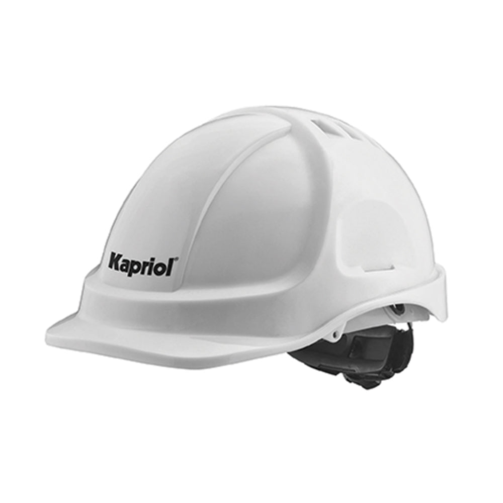 CASCO PROFESSIONALE DA CANTIERE ELMETTO IN ABS ANTIURTO EN397 BIANCO KAPRIOL 32563