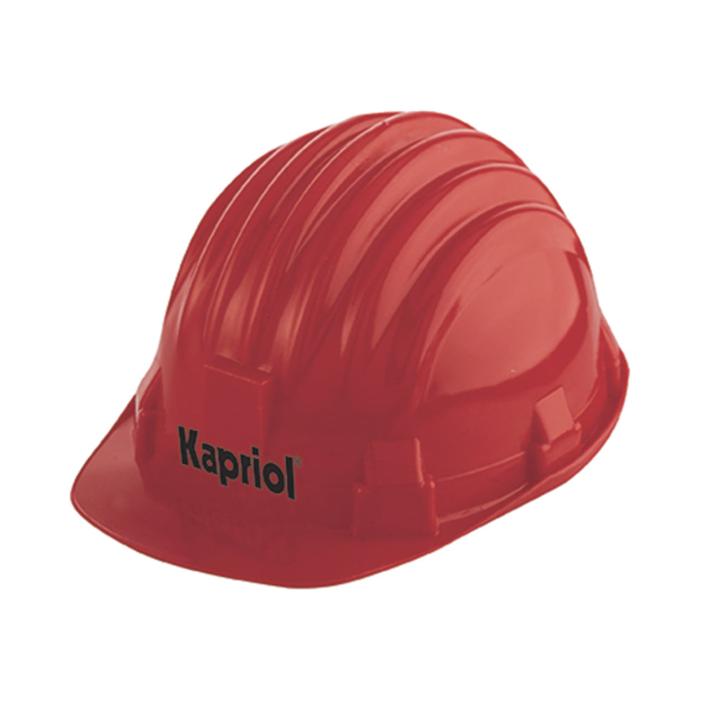 CASCO DA CANTIERE ELMETTO DI PROTEZIONE PVC ANTIURTO EN397 ROSSO KAPRIOL 28500