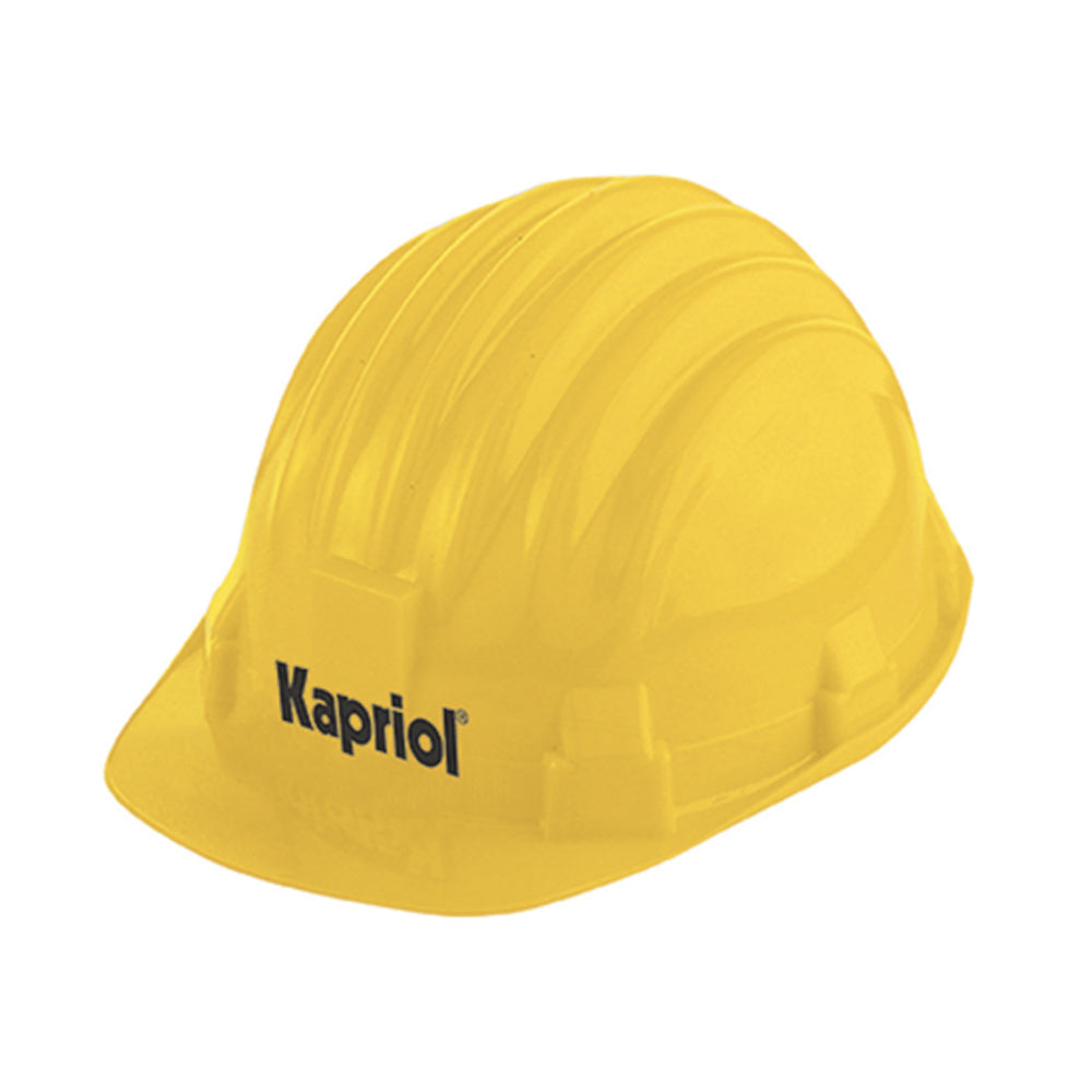 CASCO DA CANTIERE ELMETTO DI PROTEZIONE PVC ANTIURTO EN397 GIALLO KAPRIOL 28501