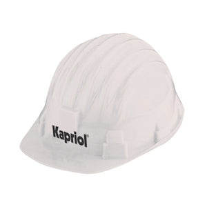 CASCO DA CANTIERE ELMETTO DI PROTEZIONE PVC ANTIURTO EN397 BIANCO KAPRIOL 28502