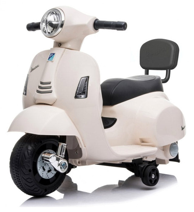 Piaggio Mini Vespa GTS Elettrica 6V per Bambini Bianca