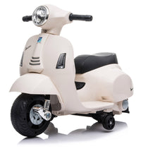 Piaggio Mini Vespa GTS Elettrica 6V per Bambini Bianca